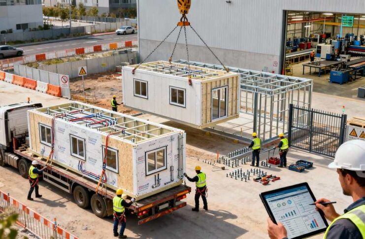 Prefabrication Techniques Reducing On Site Construction Risk